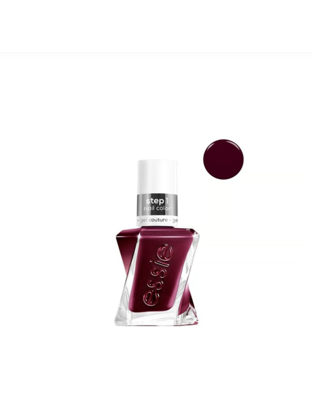 essie Gel Couture nail polish in shade 370, titled "Model Clicks"